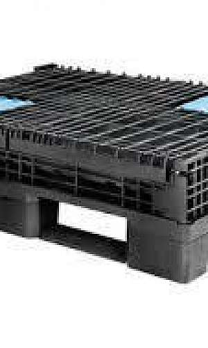 Caixa pallet dobrável Caixa pallet dobrável